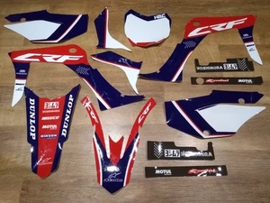 HONDA CRF 125 CRF125F DECALS GRAPHICS STICKER KIT 2019 2022 - Picture 1 of 5