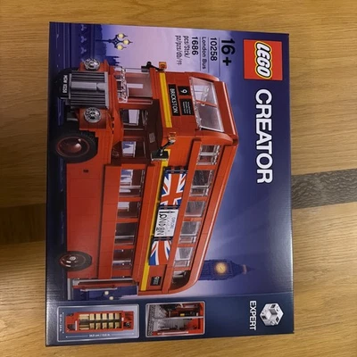 New & Sealed LEGO 10258 Creator London Double Decker Red Bus Retired - Image 1 of 4