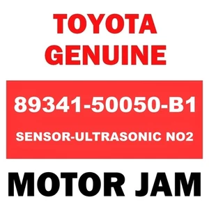 89341-50050-B1 TOYOTA GENUINE SENSOR-ULTRASONIC NO2 - Picture 1 of 1