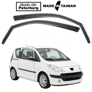 for PEUGEOT 1007 3D 2005-2007 IN-CHANNEL WIND DEFLECTOR 2PCS - Picture 1 of 8