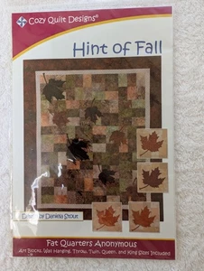 Cozy Quilt Designs, Hint of Fall, Daniela Stout, Quilt Pattern NEW - Picture 1 of 2