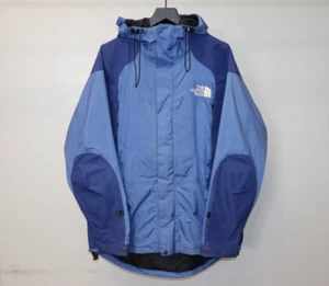 Vtg 90sThe North Face Parka Jacket Goretex Snowboard Ski Blue Sz Large - Picture 1 of 10