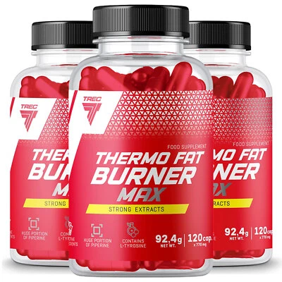 TREC NUTRITION THERMO FAT BURNER - Unterstützt den Fettstoffwechsel und die Gewichtsreduktion