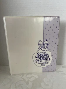 PRECIOUS MOMENTS COLLECTORS CLUB BINDER NOTEBOOK 1979-1990 - Picture 1 of 4