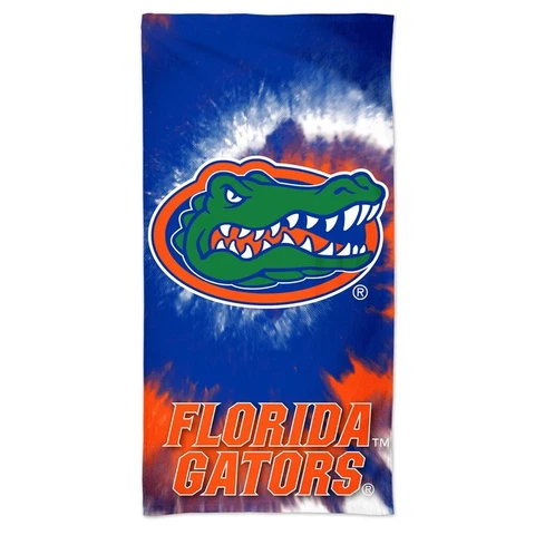 FLORIDA GATORS TIE DYE 30"X60" SPECTRA BEACH TOWEL NEW WINCRAFT 🐊 Cover