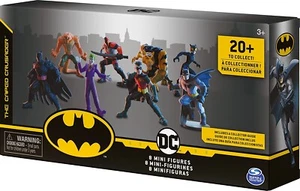 BATMAN 8-Pack of Collectible Mini Action Figures New 2020 Kid Toy Gift - Picture 1 of 3