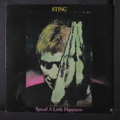 STING: spread A little happiness A&M 7" Single 45 RPM - Image 1 of 4