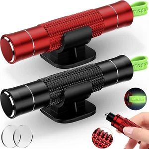 martillo de seguridad para mameluco cristales rompe vidrios auto coche herramienta - Imagen 1 de 12
