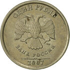 [#426632] Münze, Russland, Rouble, 2007, Saint-Petersburg, SS, Copper-Nickel-Zin