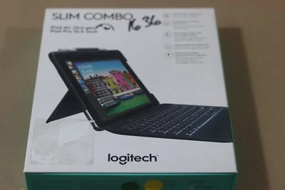 Logitech Slim Combo keyboard case for iPad Air 3rd Gen & iPad Pro 10.5" - Image 1 of 4