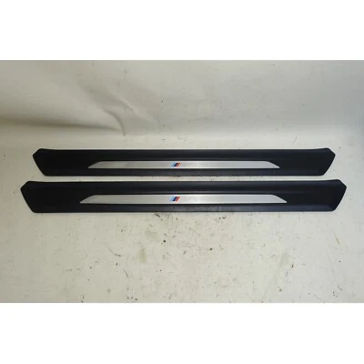 BMW F83 M4 2015-2020 convertible///M4 par de cubiertas de entrada de umbral de puerta de fábrica OEM Foto 1 de 4