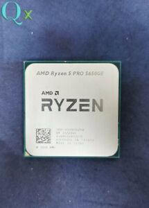AMD RYZEN 5 R5 PRO 5650GE AM4 CPU Processor 6-Core/12-Thread 3.4 GHz Desktop 35W
