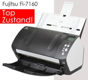 Fujitsu Fi-7160 Quick Dokuscanner A4 600dpi 60 Pages / M Duplex F Windows 10 11 - Picture 1 of 5