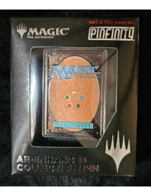 WIZARDS OF THE COAST - MAGIC THE GATHERING Magic Card Back Pin Augmented Reality Pinfinity Promo PIN's MTG The GatheringPIN