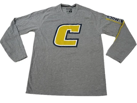 New-Minor-Flaw Tennessee Chattanooga Mocs Mens Sizes M-L Gray Adidas Shirt Cover