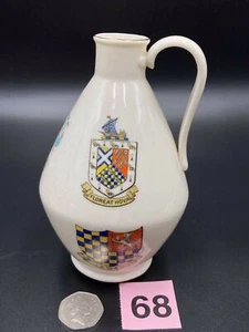 WH Goss Crested China - Bath Roman Jug - Sussex & 5 Town Arms (6 Total) - Rare! - Picture 1 of 4