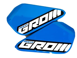 SET 2 Pcs R+L HONDA GROM 2022 COVER INFILL SIDE PANEL BLUE FAIRING GENUINE PART - Picture 1 of 4