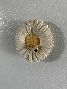 Flower and Bee Kühlschrankmagnet - Blumen - Bild 1 von 2