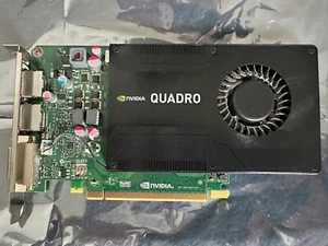 NVIDIA QUADRO K2200 4GB GDDR5 VIDEO CARD DISPLAYPORT DVI - Picture 1 of 4