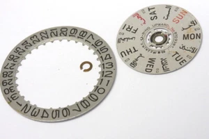 Seiko 870938T, crown at 3 day/date calendar with clip, for Seiko 6309     -10917 - Imagen 1 de 1