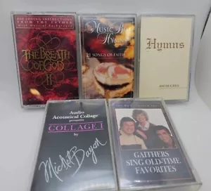 5 Cassette Lot - Music Box Hymns - Jim Hughes Hymns - The Breath Of God II - Picture 1 of 3