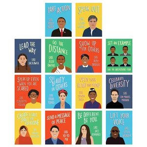 Carson Dellosa Mini Posters: Be an Ally Like Me Poster Set (14 mini posters) - Picture 1 of 4