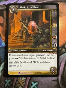 Juego de cartas coleccionables World of Warcraft Azeroth 302/361 Wall of the Dead - Imagen 1 de 2