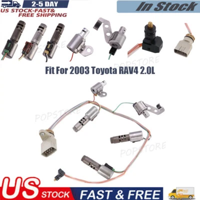 U140 U240 Transmission Solenoid Set with Harness For Lexus Toyota RAV4 CAMRY - Изображение 1 из 4
