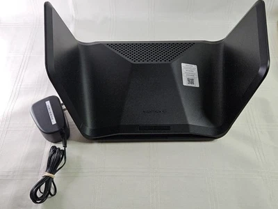 Netgear Nighthawk Router Tri-Band WiFi 6E RAXE300 Security Features AXE7800 6GHz - Image 1 of 4