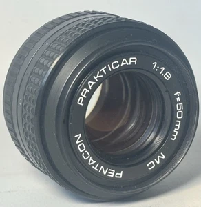 Pentacon Prakticar 50mm f/1.8 Prime Lens - Praktica PB Mount - vgc - Picture 1 of 6