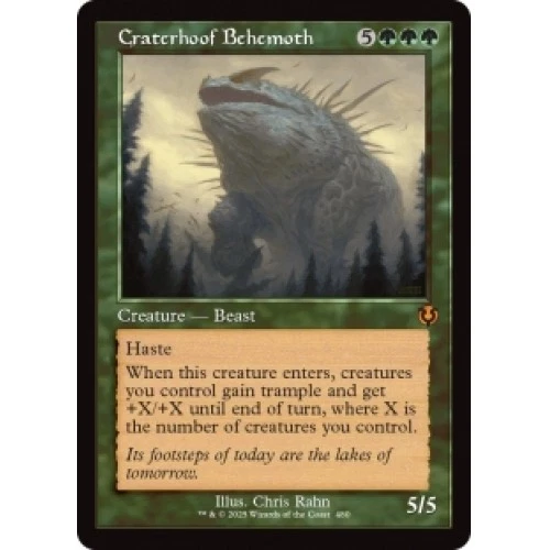 Craterhoof Behemoth (retro Frame) M/NM Magic MTG Innistrad Remastered - Image 1 of 1