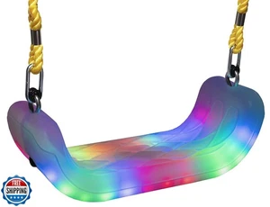 Firefly LED beleuchteter verstellbarer Schaukelsitz. 15" B x 6" tief x 5" H, von XDP Rec - Bild 1 von 5
