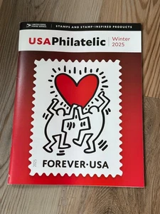 USPS Philatelic Magazine: Keith Haring Love Winter 2025 Smoke Free Home - Picture 1 of 4