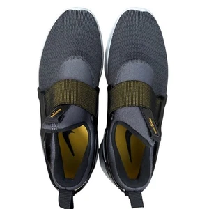 Nike Renew Freedom Grey & Gold Athletic Slip-on Running Shoe Size 6 - Picture 1 of 9