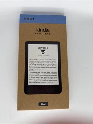 Amazon Kindle E-Reader 6" 11th Gen 16GB Wi-Fi 2024 Black - NEW SEALED! - Image 1 of 4