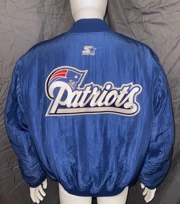 Chaqueta De Colección Pro Line Starter New England Patriots - Personalizada TB12 GOAT Foto 1 de 4