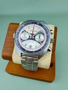 Soviet Vintage Poljot Okean Ocean Sturmanskie Chronograph 3133 Mechanical Watch - Picture 1 of 10