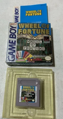 Wheel of Fortune Nintendo Game Boy GB 1990 GameTek CIB Very Nice No Box Insert - Image 1 of 3