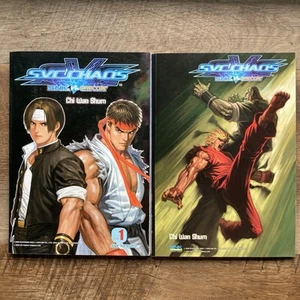 SNK vs. Capcom: SVC Chaos Vol 1 & 2 by Chi Wan Shum - Picture 1 of 14