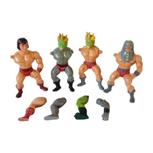 VTG 1985 Sparkle Toys Defenders of the Planets Damaged Figures MOTU KO - Picture 1 of 11