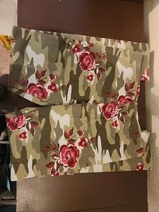 Girl's Wonder Nation Rose/Army Leggings Size XL 14-16 - Picture 1 of 3