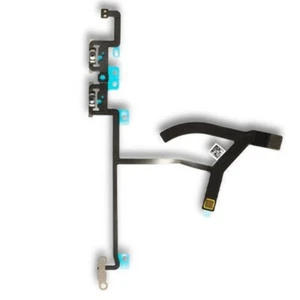 Volume Button Flex Cable W/ Metal Bracket Replacement Part for iPhone Xs Max 6.5 - Zdjęcie 1 z 1