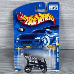 Hot Wheels Diecast 2001 Radio Flyer Wagon #172 Blue Wagon Racing Truck Car 53715 - Picture 1 of 11