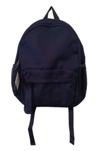Victoria’s Secret PINK Ivy Classic Canvas Backpack Midnight Navy Blue  NWT - Picture 1 of 11