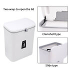PP Hanging Trash Can Kitchen Storage With Lid Capacity Home Cabinet Door