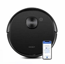 ECOVACS OZMO T8 AIVI Saugroboter Rund Schwarz Neu OVP