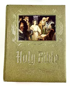 1971 Holy Bible Family Heirloom Blank Master Reference Edition Red Letter - Foto 1 di 12