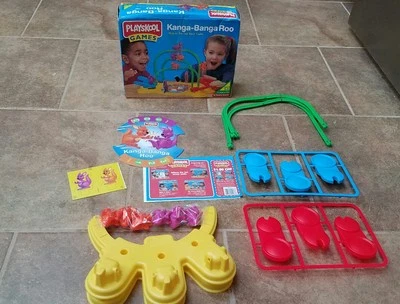 Juego Kanga Banga Roo de Playskool Games 1995 COMPLETO NUEVO caja abierta de colección Foto 1 de 4