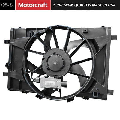 For 2010-2012 Ford Fusion 3.5L BE5Z-8C607-A FORD Motorcraft Cooling Fan Assembly - Image 1 of 4