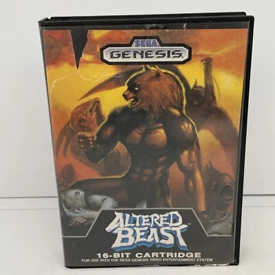 Altered Beast (Sega Genesis, 1989) CIB Tested Complete - Image 1 of 4